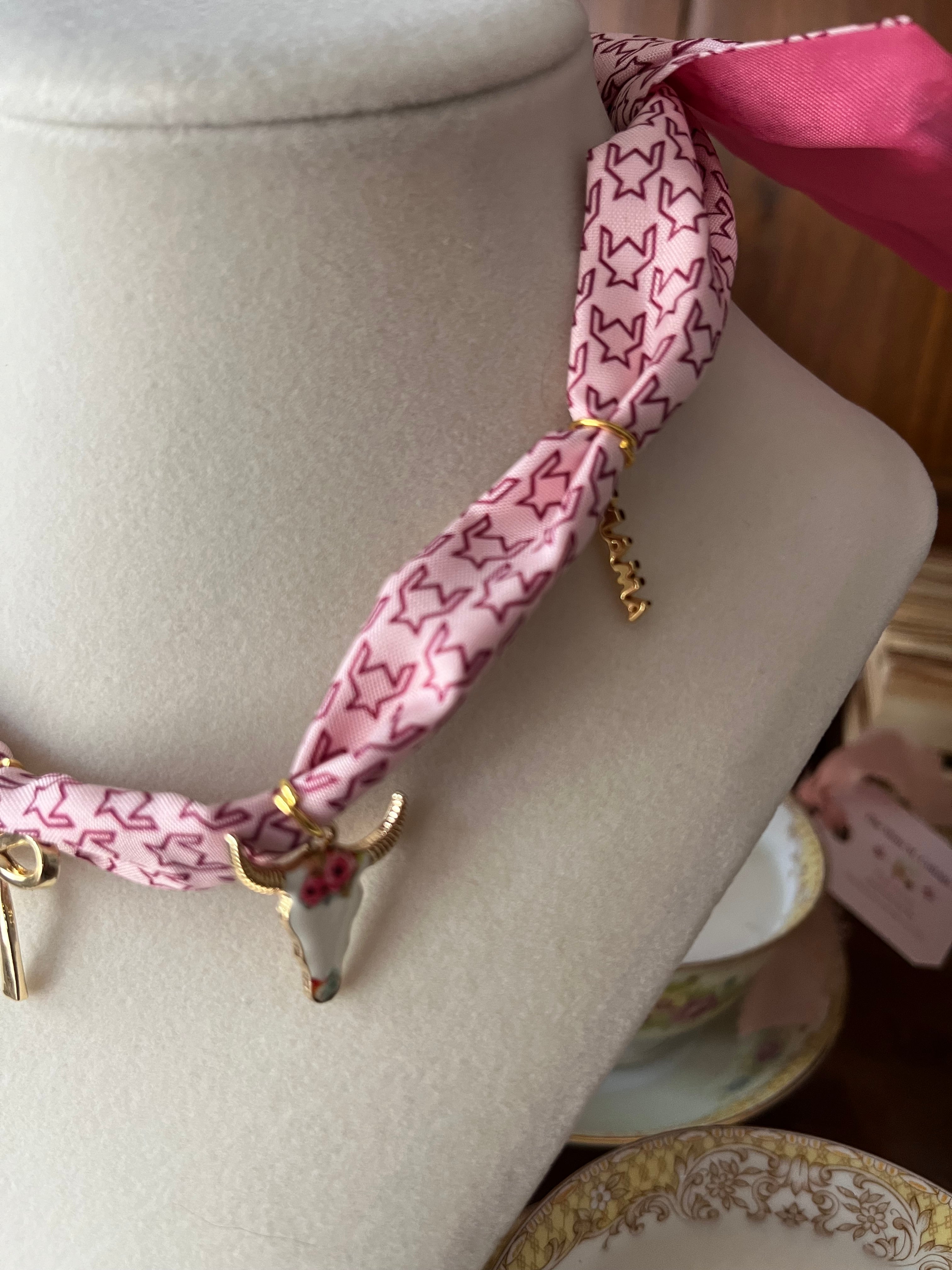 Blushing Meadow Mama Cottage Charm Necklace