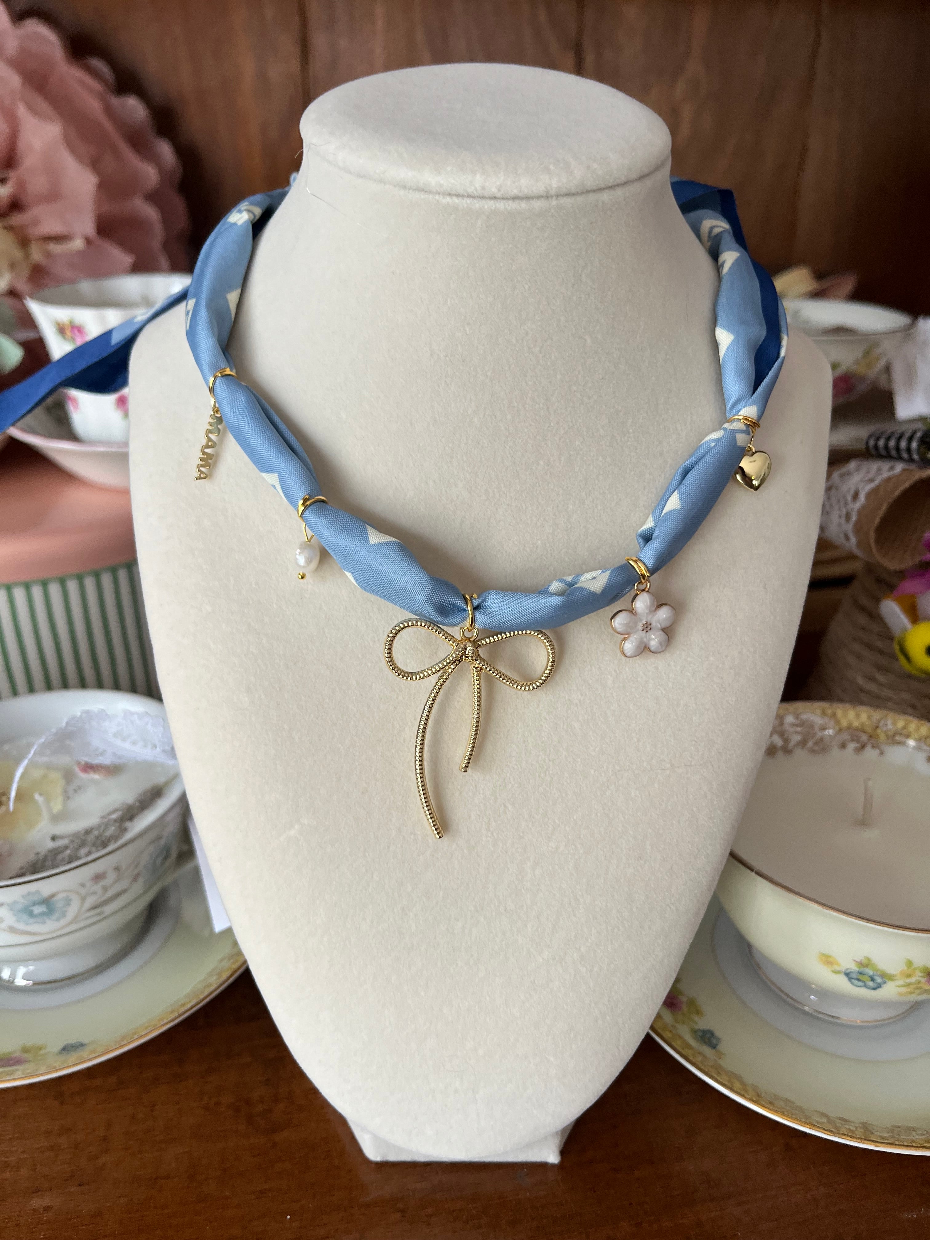 Bluebell Mama Cottage Charm Necklace