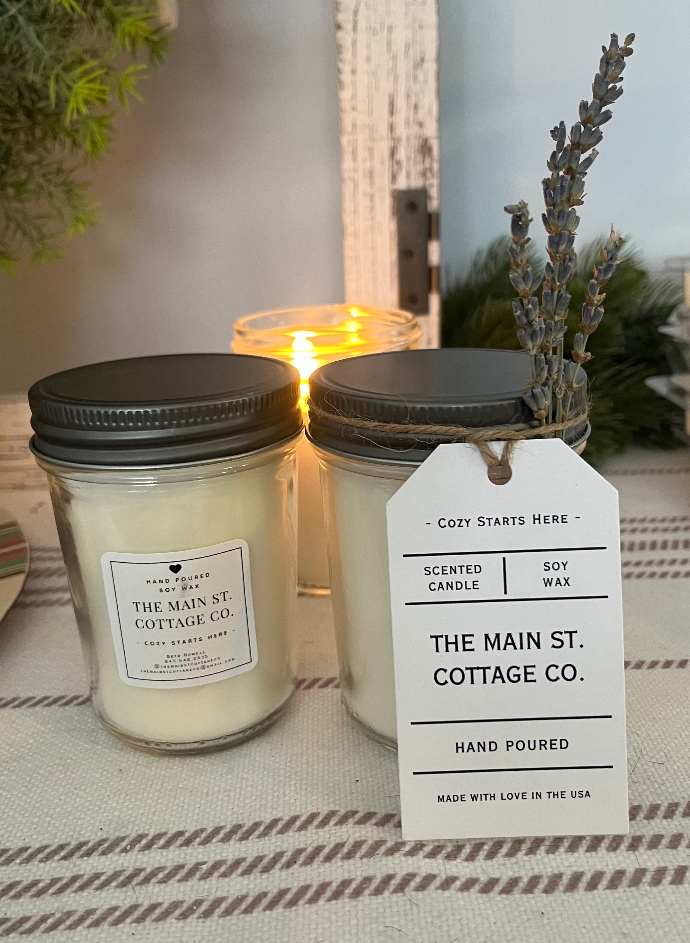 Hand-Poured Soy Candle