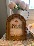 Cottage Tea Time Arched Frame