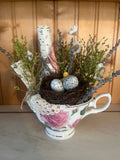 Vintage Spring Tea Cup