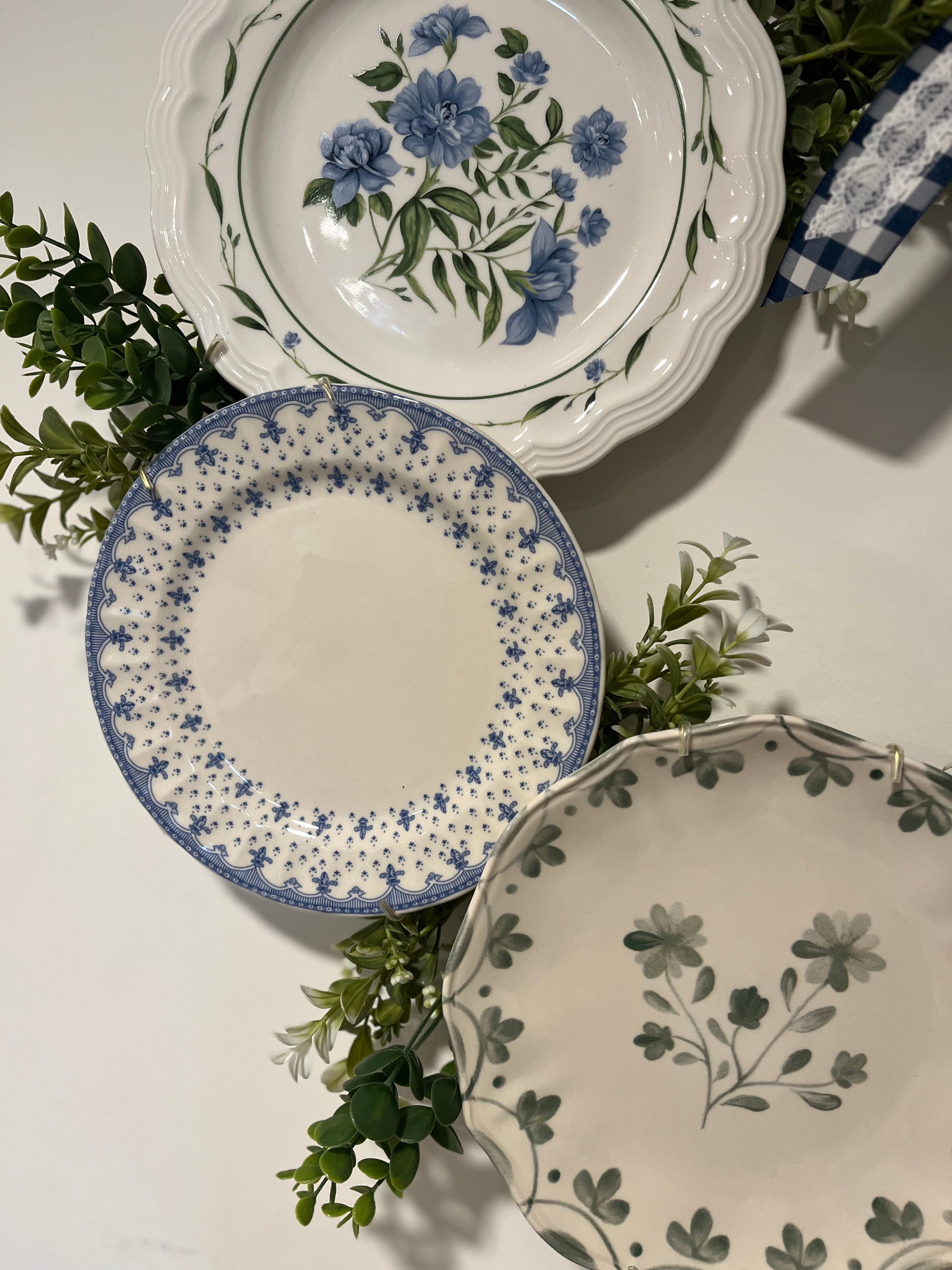 Vintage Plate Wreath